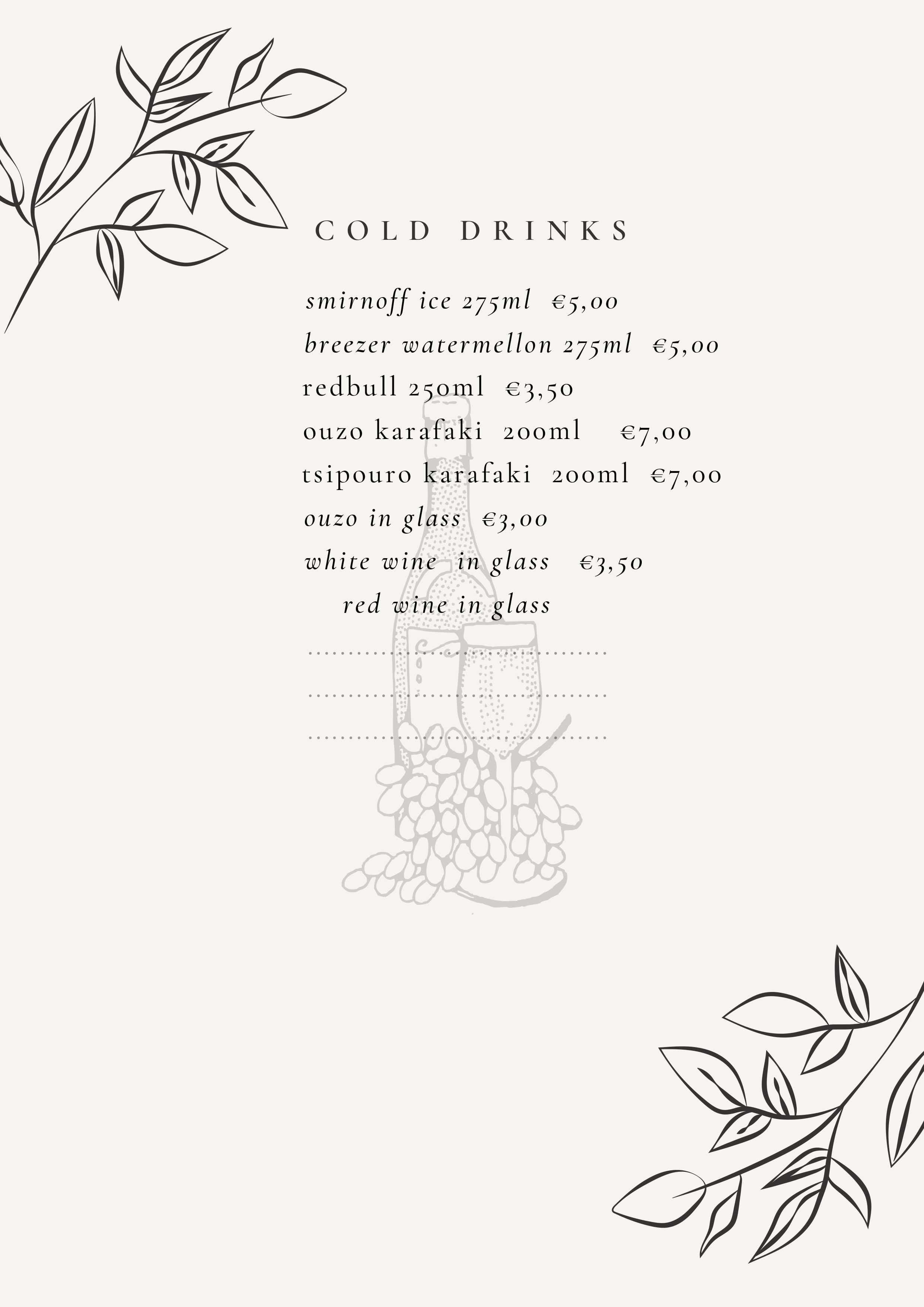 Menu Page 4